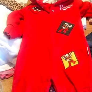 18 months Christmas onesie with Rudolph